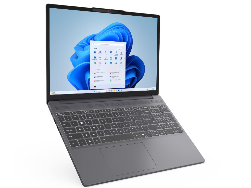 NB Lenovo 15.3" IdeaPad Slim 3 15IRH10 Grey (Core i7-13620H 16Gb 1Tb) 15.3" IPS FHD+ (1920x1200) Non-glare, Intel Core i7-13620H (10x Core, 6x 4.9GHz, 4x 3.6GHz, 24Mb), 16Gb (8Gb Onboard + 8Gb) DDR5-4800, 1Tb PCIE, Intel UHD Graphics, HDMI, 802.11ax, 1x USB-C, 2x USB-A, Card Reader, HD Webcam, No OS, 60Wh Battery, 1.63kg, Luna Grey - миниатюра 3