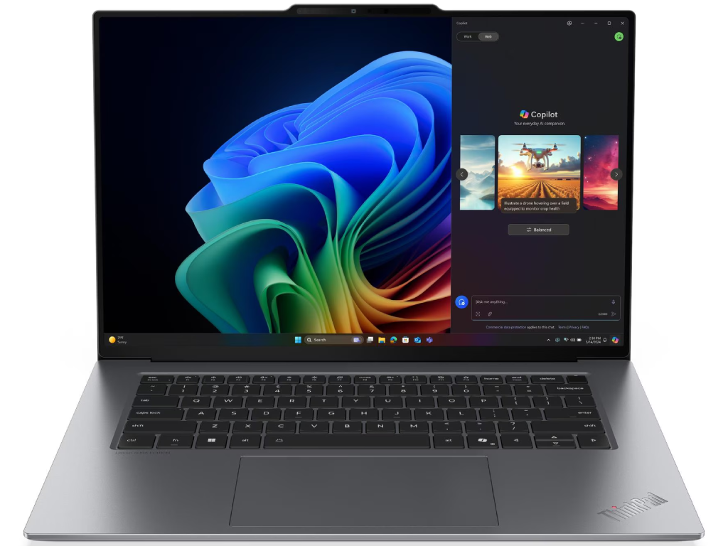 NB Lenovo 15.3" ThinkPad X9-15 Gen 1 Grey (Core Ultra 7 258V 32Gb 1Tb Win 11) 15.3" OLED 2.8K (2880x1800) Touch Non-glare, Intel Core Ultra 7 258V (8x Core, 4x 4.8GHz, 4x 3.7GHz, 12Mb), 32Gb (Onboard) LPDDR5X-8533, 1Tb, Intel Arc Graphics, HDMI, 802.11be, 2x TB4, 1x USB-A, IR 8MP Webcam, Fingerprint, Windows 11 Pro, 80Wh Battery, Illuminated Keyboard, 1.4kg, Grey