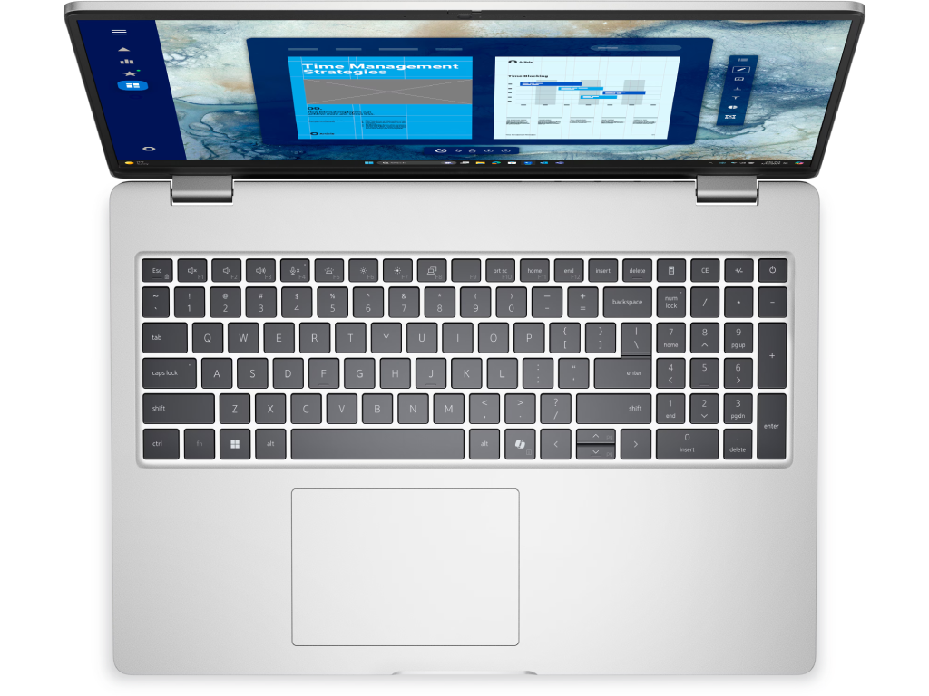 NB Dell 16.0" Dell Pro 16 PC16250 Silver (Core Ult, Ultra 7 255U 32GB 1TB 160 Ips Fhd 1920X1200 Nonglare Intel Core Ultra 7 255U 12X Core 2X 52GHz 8X 42GHz 2X 24GHz 12MB 32GB 1X 32GB Dd) - миниатюра 4