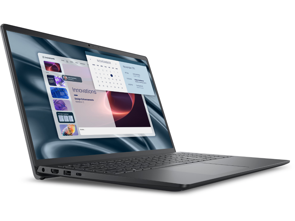 NB Dell 15.6" Dell Pro 15 Essential PV15255 Black (Ryzen 5 7520U 8Gb 512Gb Win 11) 15.6" IPS FHD (1920x1080) Non-glare, AMD Ryzen 5 7520U (4x Core, 2.8GHz - 4.3GHz, 4Mb), 8Gb (Onboard) DDR5-5500, 512Gb PCIE, AMD Radeon Graphics, HDMI, 802.11ac, 1x USB-C, 2x USB-A, HD Webcam, Fingerprint, Card Reader, Windows 11 Home, 41Wh Battery, 1.9kg, Carbon Black - миниатюра 3