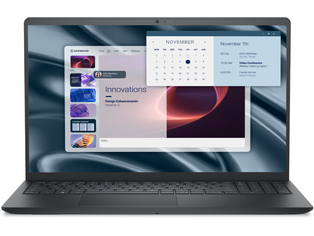 NB Dell 15.6" Dell Pro 15 Essential PV15255 Black (Ryzen 5 7520U 8Gb 512Gb Win 11) 15.6" IPS FHD (1920x1080) Non-glare, AMD Ryzen 5 7520U (4x Core, 2.8GHz - 4.3GHz, 4Mb), 8Gb (Onboard) DDR5-5500, 512Gb PCIE, AMD Radeon Graphics, HDMI, 802.11ac, 1x USB-C, 2x USB-A, HD Webcam, Fingerprint, Card Reader, Windows 11 Home, 41Wh Battery, 1.9kg, Carbon Black