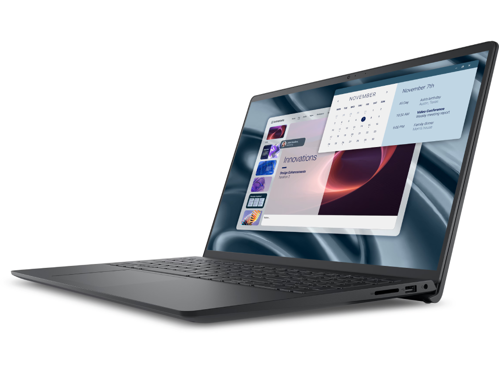 NB Dell 15.6" Dell Pro 15 Essential PV15255 Black (Ryzen 5 7520U 8Gb 512Gb Win 11) 15.6" IPS FHD (1920x1080) Non-glare, AMD Ryzen 5 7520U (4x Core, 2.8GHz - 4.3GHz, 4Mb), 8Gb (Onboard) DDR5-5500, 512Gb PCIE, AMD Radeon Graphics, HDMI, 802.11ac, 1x USB-C, 2x USB-A, HD Webcam, Fingerprint, Card Reader, Windows 11 Home, 41Wh Battery, 1.9kg, Carbon Black - миниатюра 4