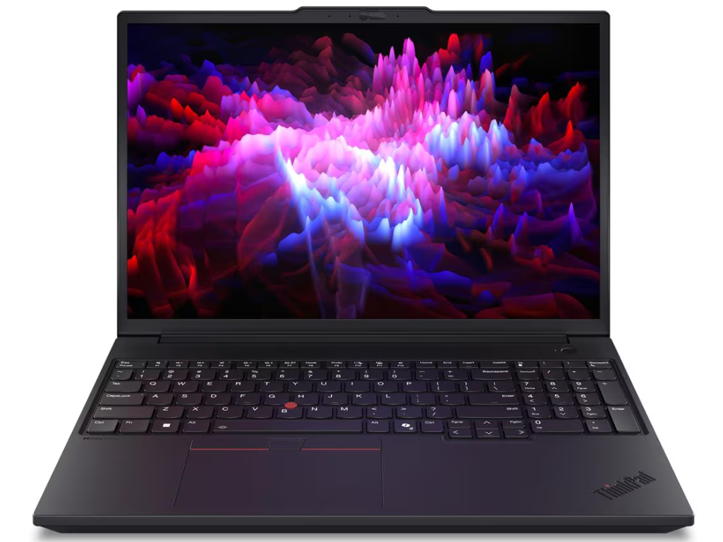 Lenovo ThinkPad P16v Gen3 Black- 16” WUXGA IPS AG 400ni 400NITS Intel Ultra 7 255H 32GB 2X16GB DDR55600 1TB SSD M2 2280 Pcie Nvme 2 Slots Nvidia Rtx Pro 1000 WIFI7BT54 Tpm Fpr 5MP Ir Cam 2X