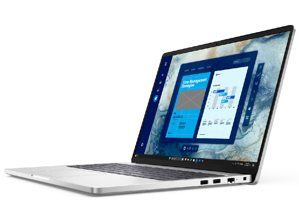 NB Dell 16.0" Dell Pro 16 PC16250 Silver (Core Ult, Ultra 5 235U 16GB 512GB 160 Ips Fhd 1920X1200 Nonglare Intel Core Ultra 5 235U 12X Core 2X 49GHz 8X 41GHz 2X 24GHz 12MB 16GB 1X 16GB) - миниатюра 3