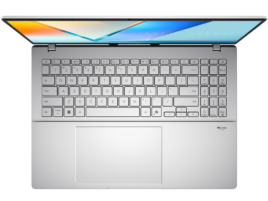 16" ASUS Vivobook S 16 OLED S3607CA Grey, Intel Co Core Ultra 5 225H 1349GHZ16GB DDR5SSD 512GB Pcie G4INTEL Arc Graphicswifi 6 80211AXBT53HDMIFHD Camera Irillum KEYB16 Oled Wuxga 300NITS - миниатюра 5