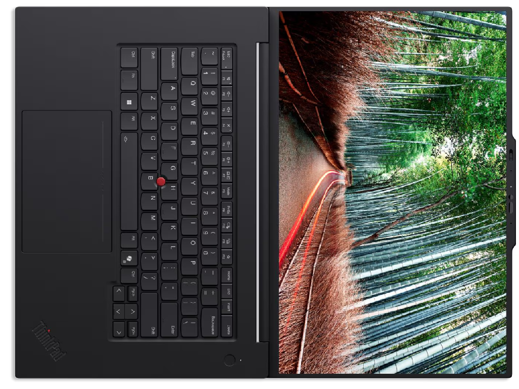 Lenovo ThinkPad P1 Gen8 Black- 16” WUXGA IPS AG 500nits, 100% sRGB (Intel Ultra 7 255H, 32GB LPCAMM2 LPDDR5x-7467, 1TB SSD M.2 2280 PCIe NVMe (2 slots), NVIDIA RTX PRO 2000 8GB GDDR7, WiFi7+BT5.4, TPM, FPR, 5MP IR Cam, 2xTB5, 1xTB4, HDMI, Backlit KB RU, SD CR, 90Wh Battery, Win11Pro, 1.84kg). - миниатюра 7