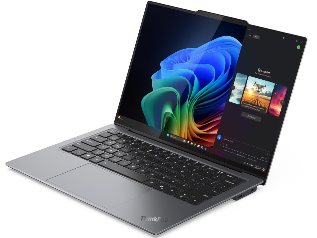NB Lenovo 14.0" ThinkPad X9-14 Gen 1 Grey (Core Ultra 7 258V 32Gb 1Tb Win 11) 14.0" OLED FHD+ (1920x1200) Non-glare, Intel Core Ultra 7 258V (8x Core, 4x 4.8GHz, 4x 3.7GHz, 12Mb), 32Gb (Onboard) LPDDR5X-8533, 1Tb, Intel Arc Graphics, HDMI, 802.11be, 2x TB4, IR FHD Webcam, Fingerprint, Windows 11 Pro, 55Wh Battery, Illuminated Keyboard, 1.21kg, Grey - миниатюра 4