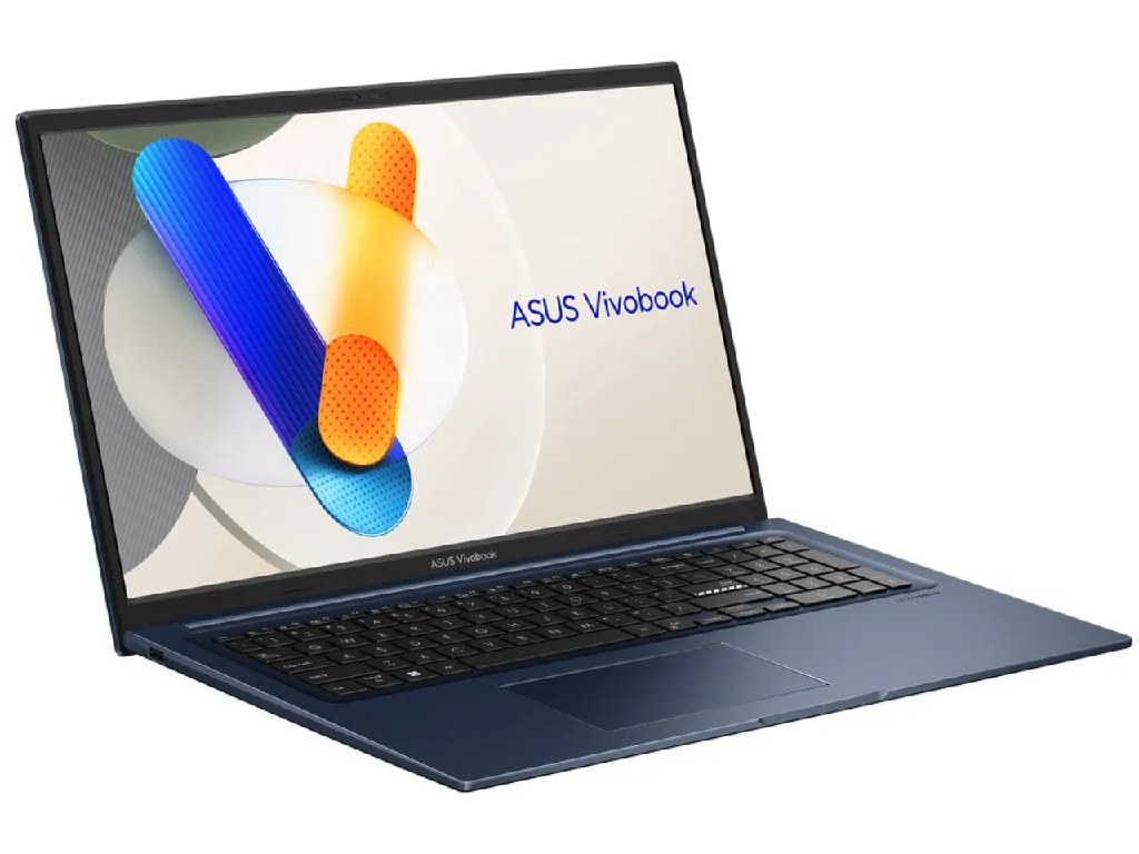 NB ASUS 17.3" Vivobook 17 X1704VA Blue (Core 5 120, 120U 16GB 512GB 173 Fhd 1920X1080 Nonglare Intel Core 5 120U 10X Core 2X 50GHz 8X 38GHz 12MB 16GB 8GB Onboard 8GB DDR54800 512GB Pci) - миниатюра 3