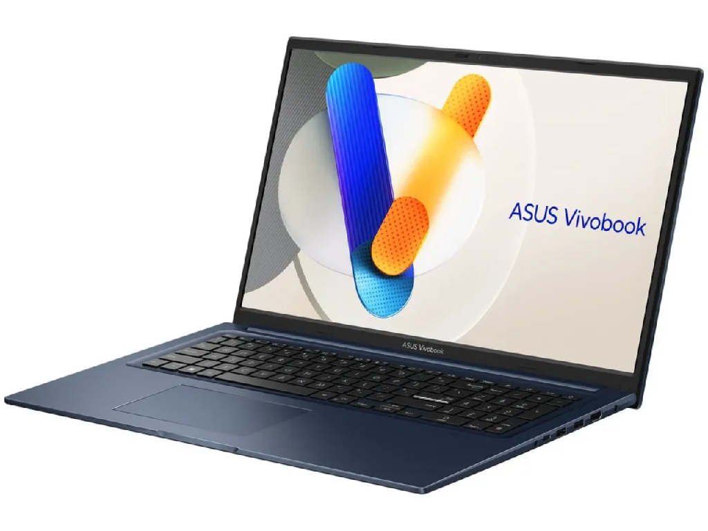 NB ASUS 17.3" Vivobook 17 X1704VA Blue (Core 5 120, 120U 16GB 512GB 173 Fhd 1920X1080 Nonglare Intel Core 5 120U 10X Core 2X 50GHz 8X 38GHz 12MB 16GB 8GB Onboard 8GB DDR54800 512GB Pci) - миниатюра 4