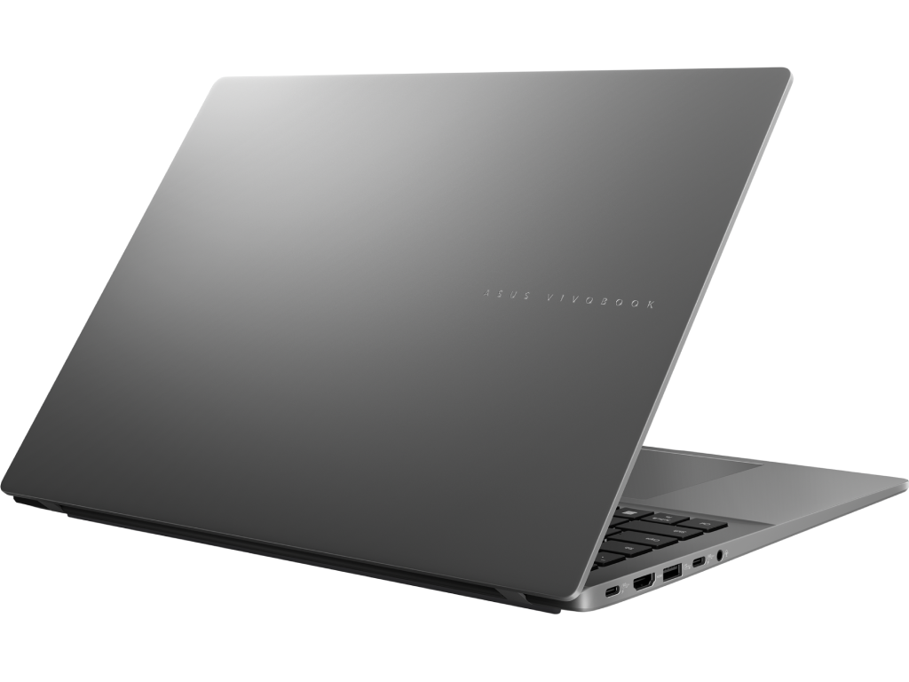 NB ASUS 16.0" Vivobook S 16 S3607QA Gray (Snapdrag, Snapdragon X X126100 32GB 1TB Win 11 160 Fhd 1920X1200 Glare Qualcomm Snapdragon X X126100 8X Core 30GHz 30MB 32GB Onboard LPDDR5X 1TB Pci) - миниатюра 2