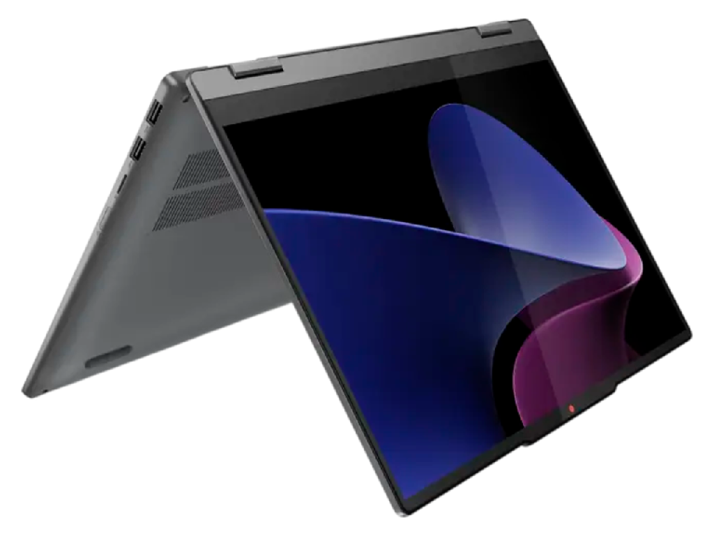 NB Lenovo 14.0" IdeaPad 5 2-in-1 14IRH9 Grey (Core i5-13420H 16Gb 512Gb) 14.0" IPS FHD (1920x1200) Touch Glare, Intel Core i5-13420H (8x Core, 4x 4.6GHz, 4x 3.4GHz, 12Mb), 16Gb (Onboard) LPDDR5X-5200, 512Gb PCIE, Intel UHD Graphics, HDMI, 802.11ax, 2x USB-C, 2x USB-A, Card Reader, FHD Webcam, Fingerprint, No OS, 57Wh Battery, Illuminated Keyboard, 1.6kg, Luna Grey, Lenovo Digital Pen 2 - миниатюра 6