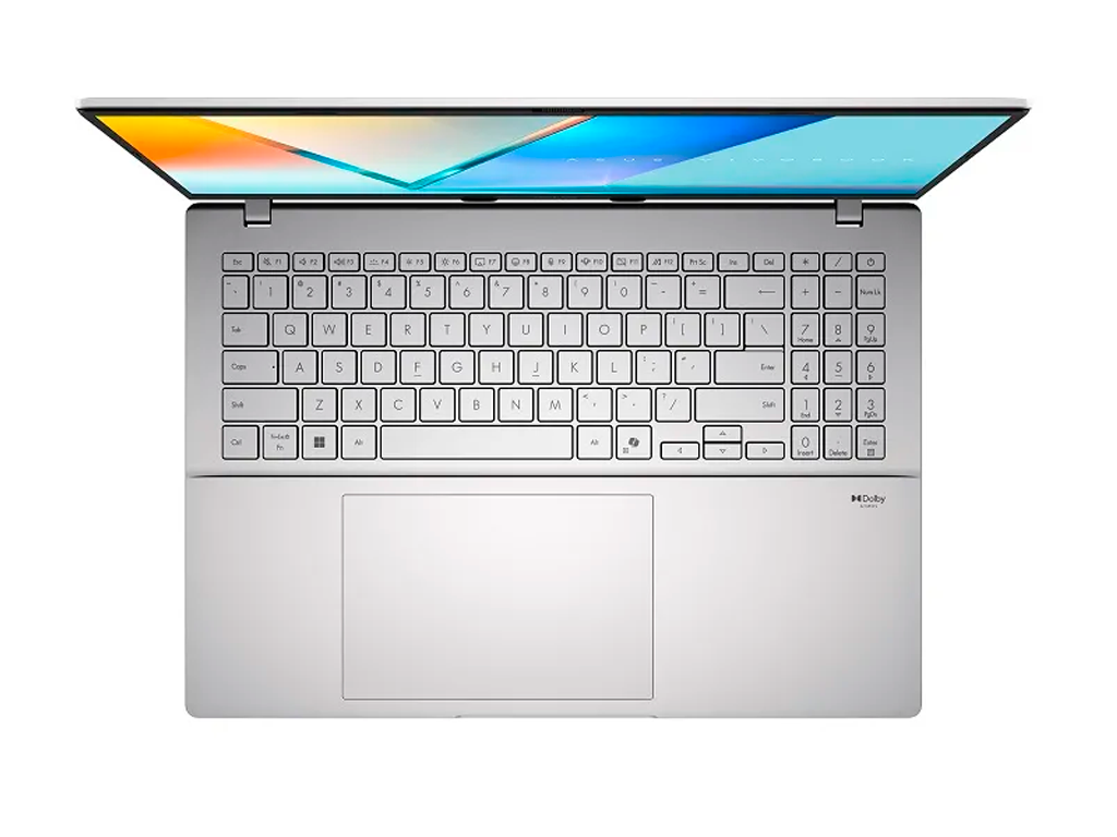 16" ASUS Vivobook S 16 M3607HA Silver, AMD Ryzen 5 220 3.2-4.9GHz/16GB DDR5/512GB M.2 NVMe PCIe SSD/AMD Radeon Graphics/WiFi 6 802.11ax/BT5.3/HDMI/FHD camera IR/Illum. Keyb./16" IPS WUXGA 144Hz 300nits 16 10 (1920x1200)/No OS M3607HA-RP012 - миниатюра 2