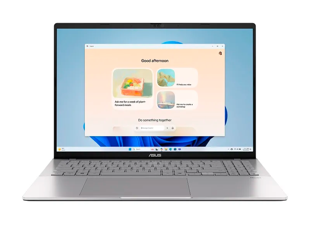16" ASUS Vivobook S 16 M3607HA Silver, AMD Ryzen 5 220 3.2-4.9GHz/16GB DDR5/512GB M.2 NVMe PCIe SSD/AMD Radeon Graphics/WiFi 6 802.11ax/BT5.3/HDMI/FHD camera IR/Illum. Keyb./16" IPS WUXGA 144Hz 300nits 16 10 (1920x1200)/No OS M3607HA-RP012