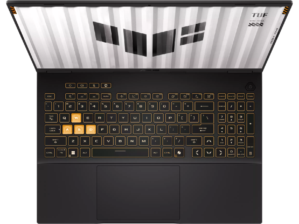 NB ASUS 16.0" TUF Gaming F16 FX608JPR Gray (Core i, I714650HX 16GB 1TB 5070 8GB 160 Fhd 1920X1200 165HZ Nonglare Intel Core I714650HX 16X Core 8X 52GHz 8X 37GHz 30MB 16GB 1X 16GB DDR5) - миниатюра 2
