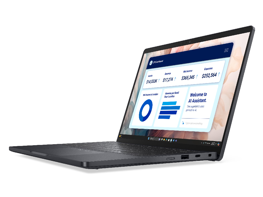 DELL Pro 13 Premium - 13.0'' FHD+ 400nits, 10 100 Srgb Intel Core Ultra 7 268V 48 Tops Npu 32GB LPDDR5X 8533 Mts 1TB Tlc SSD Intel Arc Graphics Intel WIFI7 2X2 BT54 2XTB4 Fpr Backlit Kb E - миниатюра 3