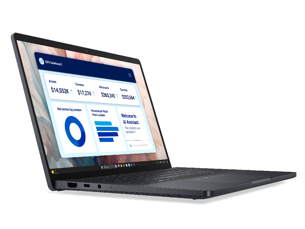 DELL Pro 13 Premium - 13.0'' FHD+ 400nits, 10 100 Srgb Intel Core Ultra 7 268V 48 Tops Npu 32GB LPDDR5X 8533 Mts 1TB Tlc SSD Intel Arc Graphics Intel WIFI7 2X2 BT54 2XTB4 Fpr Backlit Kb E - миниатюра 2