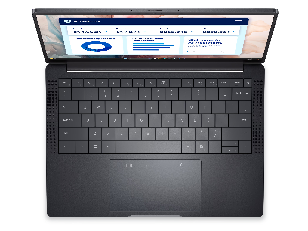 DELL Pro 13 Premium - 13.0'' FHD+ 400nits, 10 100 Srgb Intel Core Ultra 7 268V 48 Tops Npu 32GB LPDDR5X 8533 Mts 1TB Tlc SSD Intel Arc Graphics Intel WIFI7 2X2 BT54 2XTB4 Fpr Backlit Kb E - миниатюра 4