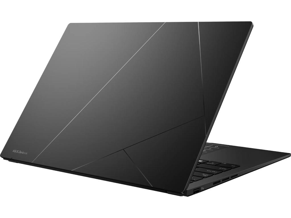 NB ASUS 14.0" Zenbook 14 UM3406GA Black (Ryzen AI 5 430 16Gb 512Gb) 14.0" OLED FHD+ (1920x1200) Glare, AMD Ryzen AI 5 430 (4x Core, 2.0GHz - 4.5GHz, 8Mb), 16Gb (Onboard) LPDDR5X, 512Gb PCIE, AMD Radeon Graphics, HDMI, 802.11ax, 1x USB4, 1x USB-C, 1x USB-A, IR FHD Webcam, No OS, 75Wh Battery, Illuminated Keyboard, 1.2kg, Jade Black, Sleeve - миниатюра 3