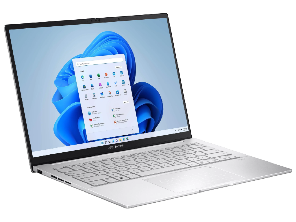 14" ASUS ZenBook 14 OLED UX3405CA Silver, Intel Co Core Ultra 5 225H 1749GHZ16GB LPDDR5XSSD 512GB Pcie G4INTEL Arc Graphicswifi 7 80211BEBT54HDMIFHD Camera Irillum KEYB14 Oled Touchscree - миниатюра 2