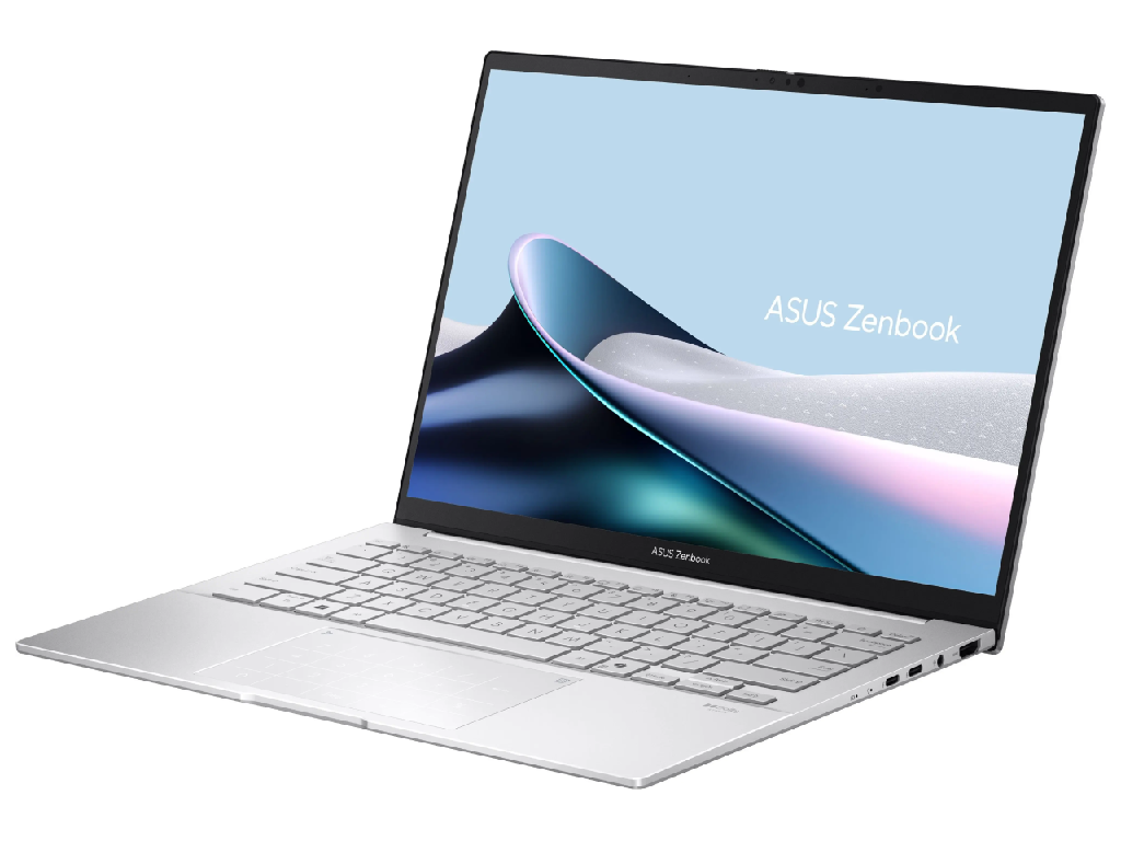 14" ASUS ZenBook 14 OLED UX3405CA Silver, Intel Co Core Ultra 5 225H 1749GHZ16GB LPDDR5XSSD 512GB Pcie G4INTEL Arc Graphicswifi 7 80211BEBT54HDMIFHD Camera Irillum KEYB14 Oled Touchscree - миниатюра 3