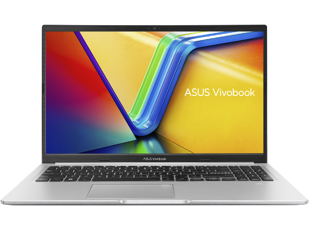 NB ASUS 15.6" Vivobook 15 X1502VA Silver (Core i5-13420H 16Gb 512Gb) 15.6" FHD (1920x1080) Non-glare, Intel Core i5-13420H (8x Core, 4x 4.6GHz, 4x 3.4GHz, 12Mb), 16Gb (Onboard) DDR4-3200, 512Gb PCIE, Intel UHD Graphics, HDMI, 802.11ax, 1x USB-C, 3x USB-A, HD Webcam, No OS, 42Wh Battery, Illuminated Keyboard, 1.7kg, Cool Silver