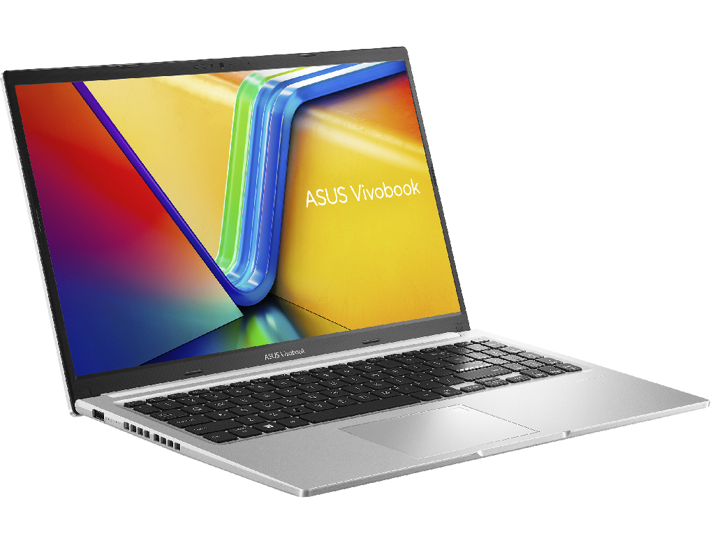 NB ASUS 15.6" Vivobook 15 X1502VA Silver (Core i5-13420H 16Gb 512Gb) 15.6" FHD (1920x1080) Non-glare, Intel Core i5-13420H (8x Core, 4x 4.6GHz, 4x 3.4GHz, 12Mb), 16Gb (Onboard) DDR4-3200, 512Gb PCIE, Intel UHD Graphics, HDMI, 802.11ax, 1x USB-C, 3x USB-A, HD Webcam, No OS, 42Wh Battery, Illuminated Keyboard, 1.7kg, Cool Silver - миниатюра 2