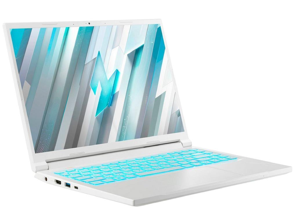 NB Acer 14.5" Nitro V14 ANV14-61 White (Ryzen 7 8845HS 16Gb 1Tb) 14.5" WUXGA (1920x1200) 120Hz Non-glare, AMD Ryzen 7 8845HS (8x Core, 3.8GHz - 5.1GHz, 16Mb), 16Gb (2x 8Gb) DDR5, 1Tb PCIE, GeForce RTX 2050 4Gb, HDMI, 802.11ax, Bluetooth, 1x USB4, 2x USB-A, Card Reader, HD Webcam, Linux, 4-cell 57Wh Battery, Illuminated Keyboard, 1.7kg, Pearl White - миниатюра 4