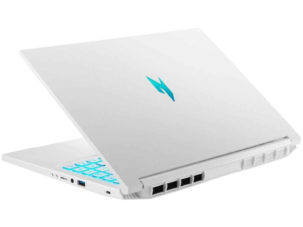 NB Acer 14.5" Nitro V14 ANV14-61 White (Ryzen 7 8845HS 16Gb 1Tb) 14.5" WUXGA (1920x1200) 120Hz Non-glare, AMD Ryzen 7 8845HS (8x Core, 3.8GHz - 5.1GHz, 16Mb), 16Gb (2x 8Gb) DDR5, 1Tb PCIE, GeForce RTX 2050 4Gb, HDMI, 802.11ax, Bluetooth, 1x USB4, 2x USB-A, Card Reader, HD Webcam, Linux, 4-cell 57Wh Battery, Illuminated Keyboard, 1.7kg, Pearl White - миниатюра 3