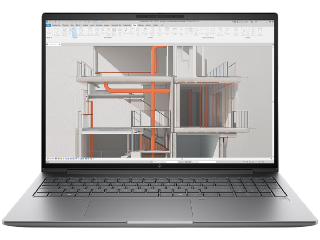 NB HP 16.0" ZBook X G1i 16 (Core Ultra 7 255H 32Gb 1Tb RTX Pro 500 6Gb Win 11) 16.0" IPS 2.5K (2560x1600) Non-glare, Intel Core Ultra 7 255H (16x Core, 6x 5.1GHz, 8x 4.4GHz, 2x 2.5GHz, 24Mb), 32Gb (2x 16Gb) DDR5-5600, 1Tb PCIE, RTX Pro 500 6Gb, HDMI, Gbit Ethernet, 802.11be, 2x TB4, 2x USB-A, Card Reader, IR 5MP Webcam, Fingerprint, Windows 11 Pro, 83Wh Battery, Illuminated Keyboard, 2.04kg, Meteor Silver