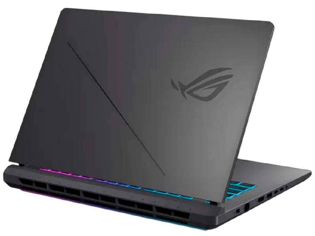 NB ASUS 16.0" ROG Strix 16 G615LR Gray (Core Ultra 9 275HX 32Gb 1Tb) 16.0" 2.5K (2560x1600) 240Hz Non-glare, Intel Core Ultra 9 275HX (24x Core, 8x 5.4GHz, 16x 4.6GHz, 40Mb), 32Gb (1x 32Gb) DDR5-5600, 1Tb PCIE, GeForce RTX 5070 Ti 12Gb, HDMI, 2.5Gbit Ethernet, 802.11be, 2x TB5, 3x USB-A, IR FHD Webcam, No OS, 90Wh Battery, Illuminated RGB Keyboard, 2.65kg, Eclipse Gray - миниатюра 4