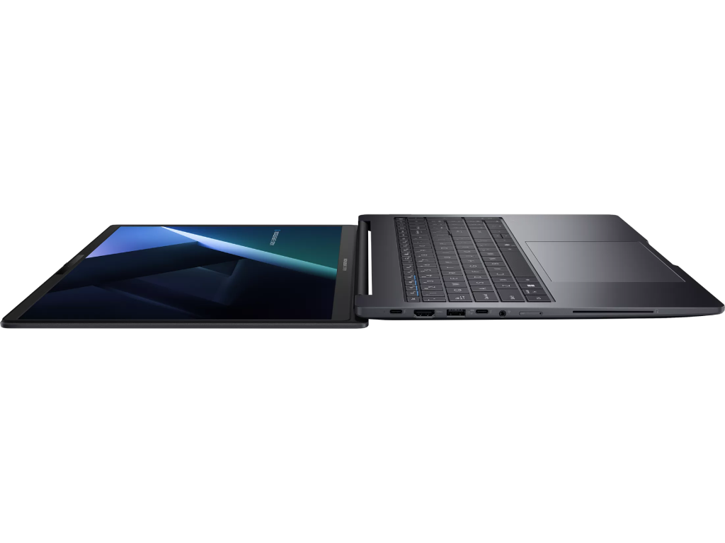 NB ASUS 16.0" ExpertBook B3 B3605CVA Grey (Core 5 120U 16Gb 512Gb) 16.0" FHD+ (1920x1200) Non-glare, Intel Core 5 120U (10x Core, 2x 5.0GHz, 8x 3.8GHz, 12Mb), 16Gb (1x 16Gb) DDR5-5200, 512Gb PCIE, Intel Graphics, HDMI, Gbit Ethernet, 802.11ax, 2x USB-C, 2x USB-A, Card Reader, FHD Webcam, No OS, 50Wh Battery, Illuminated Keyboard, 1.77kg, Gentle Grey - миниатюра 5