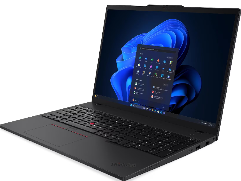 NB Lenovo 16.0" ThinkPad T16 Gen 4 Black (Core Ult, Ultra 7 255U 32GB 1TB 160 Ips Wuxga 1920X1200 Nonglare Intel Core Ultra 7 255U 12X Core 2X 52GHz 8X 42GHz 2X 24GHz 12MB 32GB 2X 16GB D) - миниатюра 3