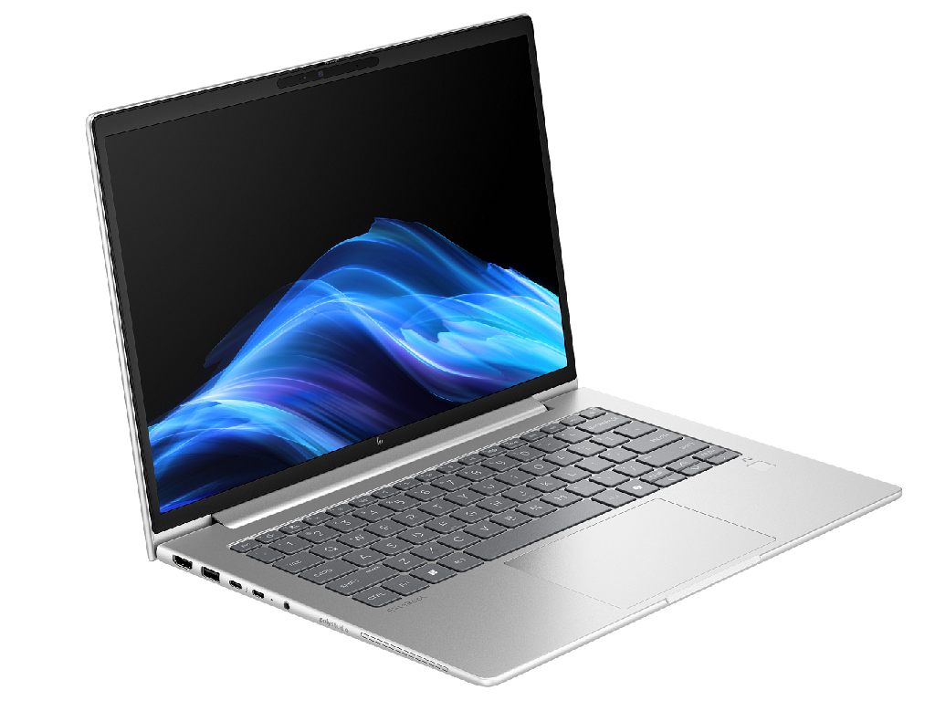 HP EliteBook 6 G1a - 14” WUXGA IPS 300nits (AMD Ryzen A, Ai 7 350 1X32GB 2 Slots DDR5 5600 RAM 512GB Pcie GEN4 Nvme Amd Radeon 860M WIFI7BT54 Hdmi 2XTB4 2XUSBA RJ45 Fpr Bt 3CELL 56W Hr Pol) - миниатюра 3