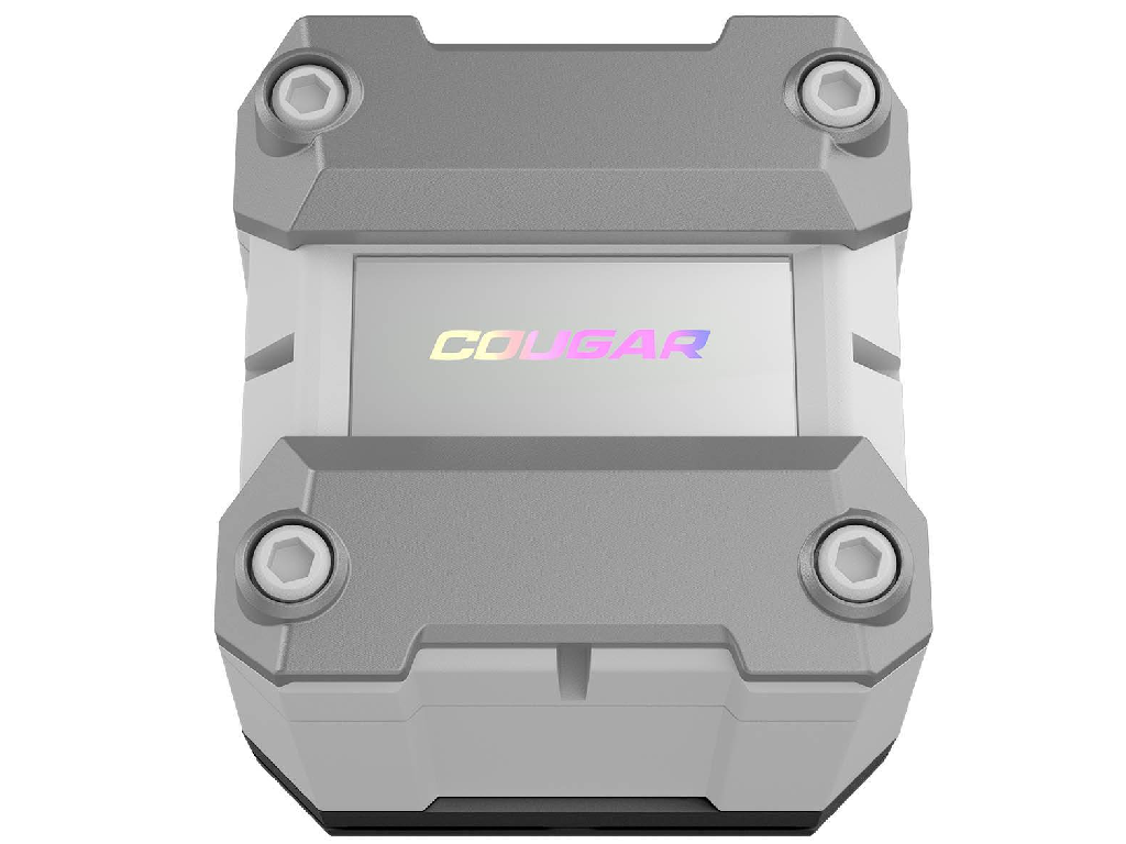 AIO Liquid Cooling Cougar "Poseidon Vistek ARGB 24 240 3F38 Dba 782 CFM2X120MMARGB1800G White - миниатюра 5