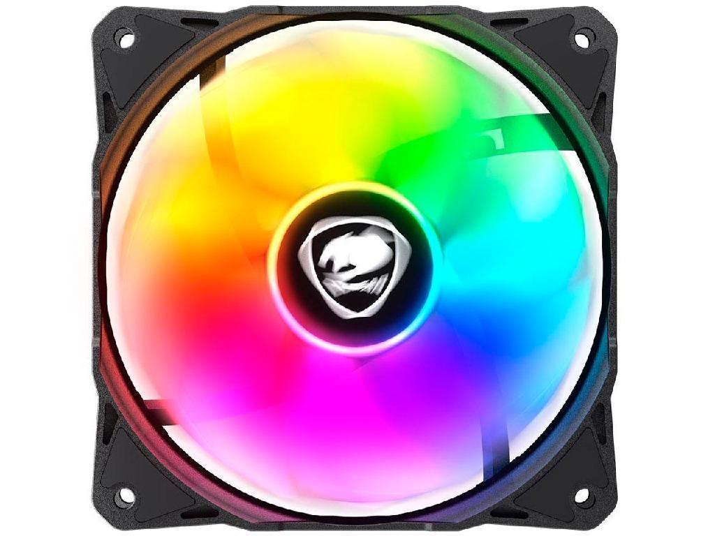AIO Liquid Cooling Cougar "Poseidon Elite ARGB 240" (%3F33.5 dB(A), 62.53 CFM,2x120mm,ARGB,1850g) Black https//cougargaming.com/products/cooling/poseidon-elite-argb/ - миниатюра 4