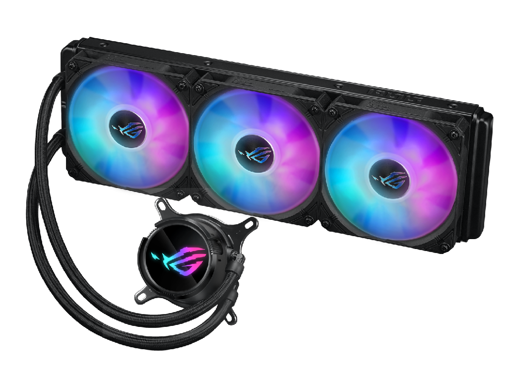 ASUS ROG STRIX LC III 360 ARGB LCD All-In-One CPU Liquid Cooler with LCD Display, Intel LGA 1851 - миниатюра 2