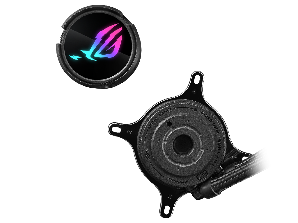 ASUS ROG STRIX LC III 360 ARGB LCD All-In-One CPU Liquid Cooler with LCD Display, Intel LGA 1851 - миниатюра 4