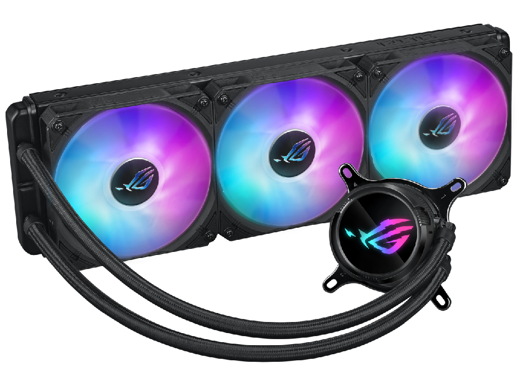 ASUS ROG STRIX LC III 360 ARGB LCD All-In-One CPU Liquid Cooler with LCD Display, Intel LGA 1851 - миниатюра 3