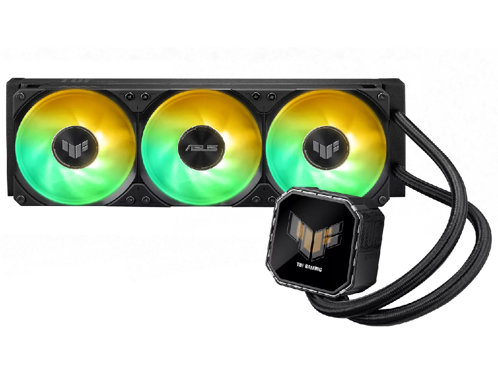 ASUS TUF GAMING LC III 360 ARGB LCD All-In-One CPU Liquid Cooler with LCD Display, Intel LGA 1851