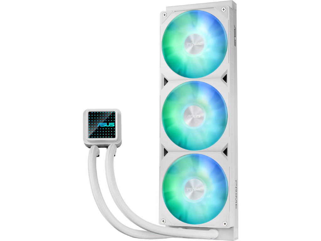 AIO Liquid Cooling Asus "PRIME LC 360 ARGB WHT&quo 34DBA 3X120MM Argb 6002200RPM 757CFM Dimensiune Ventilatoare 120 Mm Numarul De Ventilatoare Incluse 3 Efecte De Iluminare Tip Led Argb Viteza - миниатюра 8
