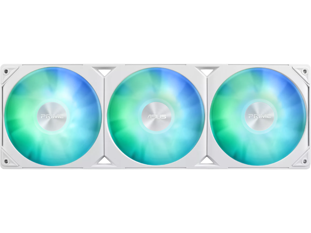 AIO Liquid Cooling Asus "PRIME LC 360 ARGB WHT&quo 34DBA 3X120MM Argb 6002200RPM 757CFM Dimensiune Ventilatoare 120 Mm Numarul De Ventilatoare Incluse 3 Efecte De Iluminare Tip Led Argb Viteza - миниатюра 7