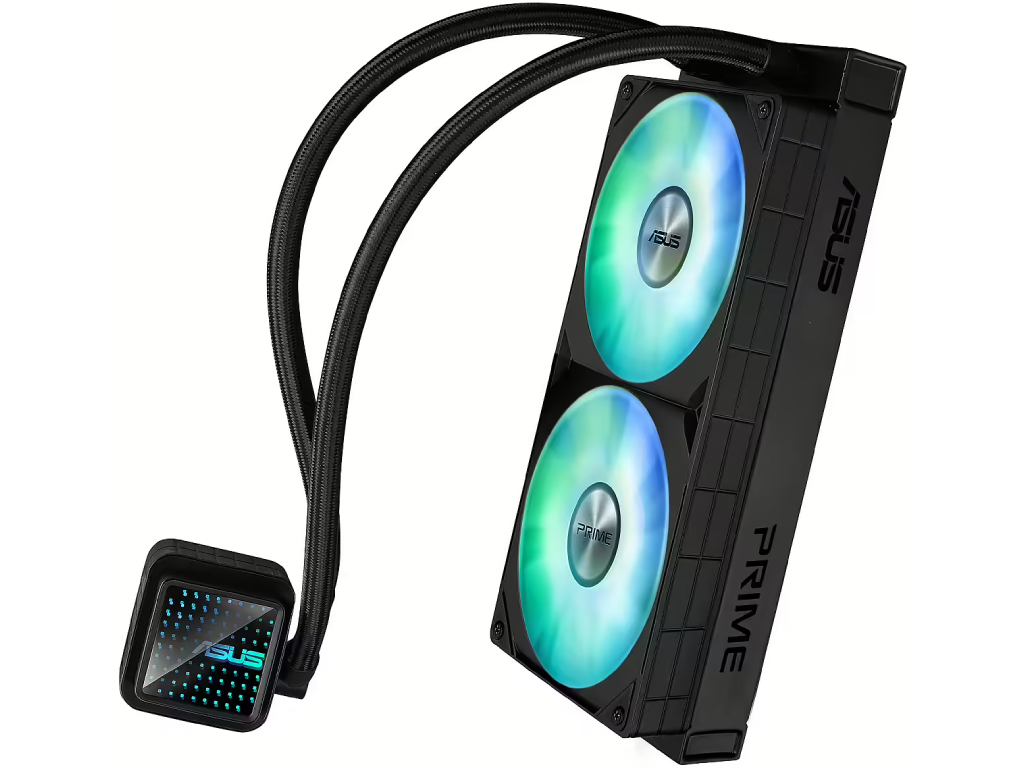 AIO Liquid Cooling Asus "PRIME LC 240 ARGB" ( 34dBA, 2x120mm, ARGB, 600-2200RPM, 75,7CFM) Dimensiune ventilatoare 120 mm Numarul de ventilatoare incluse 2 Efecte de iluminare / tip LED ARGB Viteza maxima a ventilatorului 2200 rpm Nivel zgomot 34 dBA - миниатюра 4