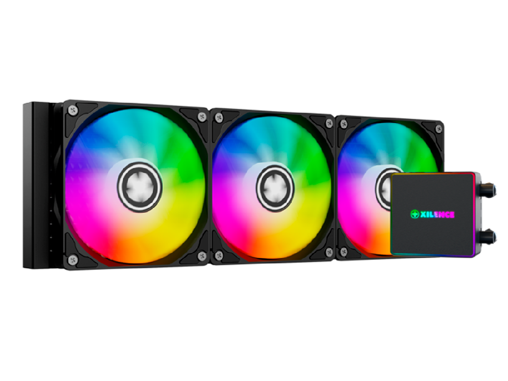 XILENCE Liquid Cooler (XC987) "LiQuRizer 360 PRO A Argb Performance A Socket Lga Intel 17002066 20111151115X1200 Amd AM4 AM5 Up To 350W 3X Argb Pwm Fdb 120 Fans 120X120X25MM Pwm Fans 50