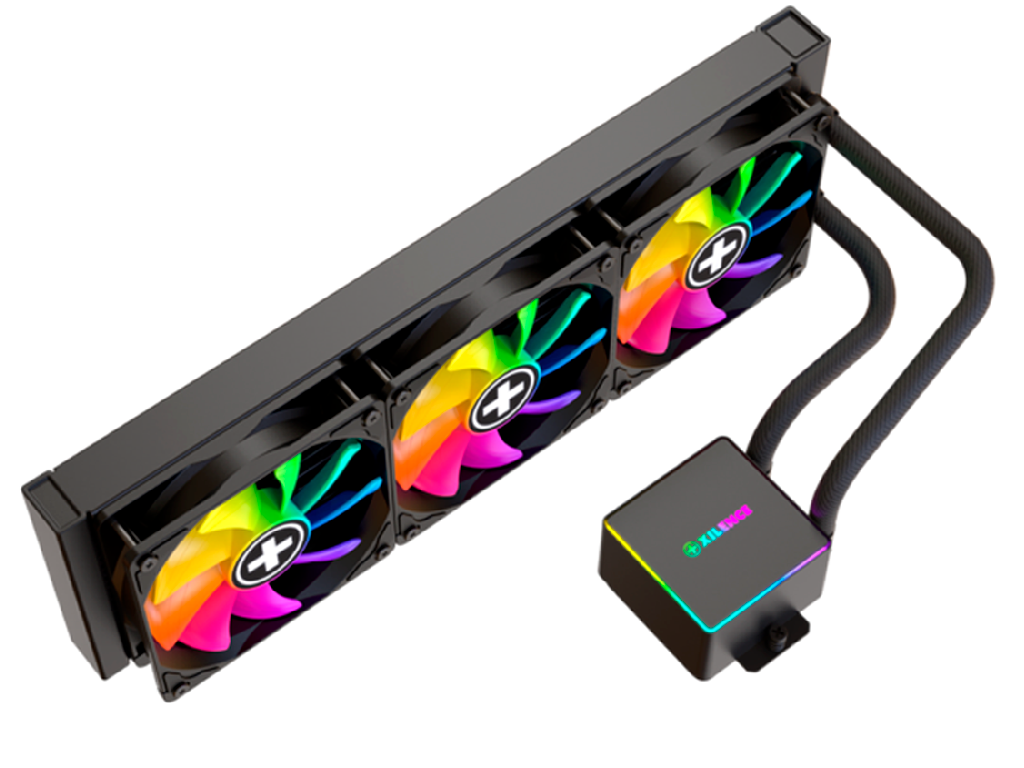 XILENCE Liquid Cooler (XC987) "LiQuRizer 360 PRO A Argb Performance A Socket Lga Intel 17002066 20111151115X1200 Amd AM4 AM5 Up To 350W 3X Argb Pwm Fdb 120 Fans 120X120X25MM Pwm Fans 50 - миниатюра 3