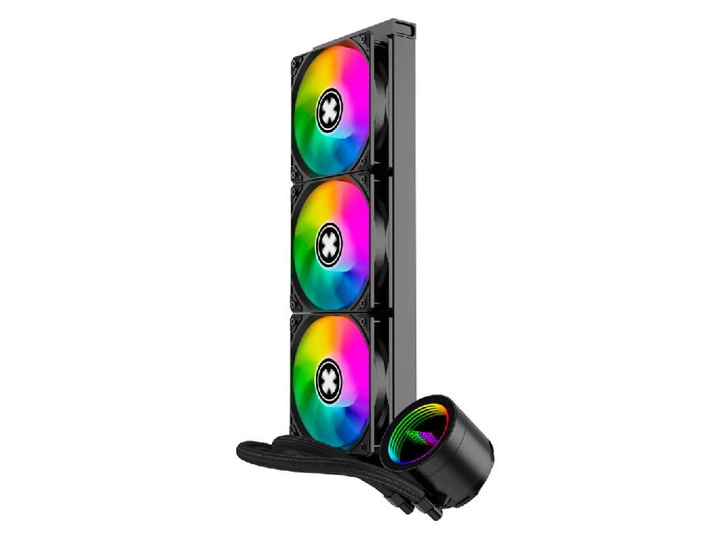 XILENCE Liquid Cooler (XC997) "LiQuRizer LQ360G.AR LQ360GARGB Performance A Socket Intel Lga 1851170011511150115511561200 Amd AM4 AM5 Up To 350W 3X Argb Pwm 120MM Fdb Fans Pwm Fans 9001850RPM - миниатюра 8