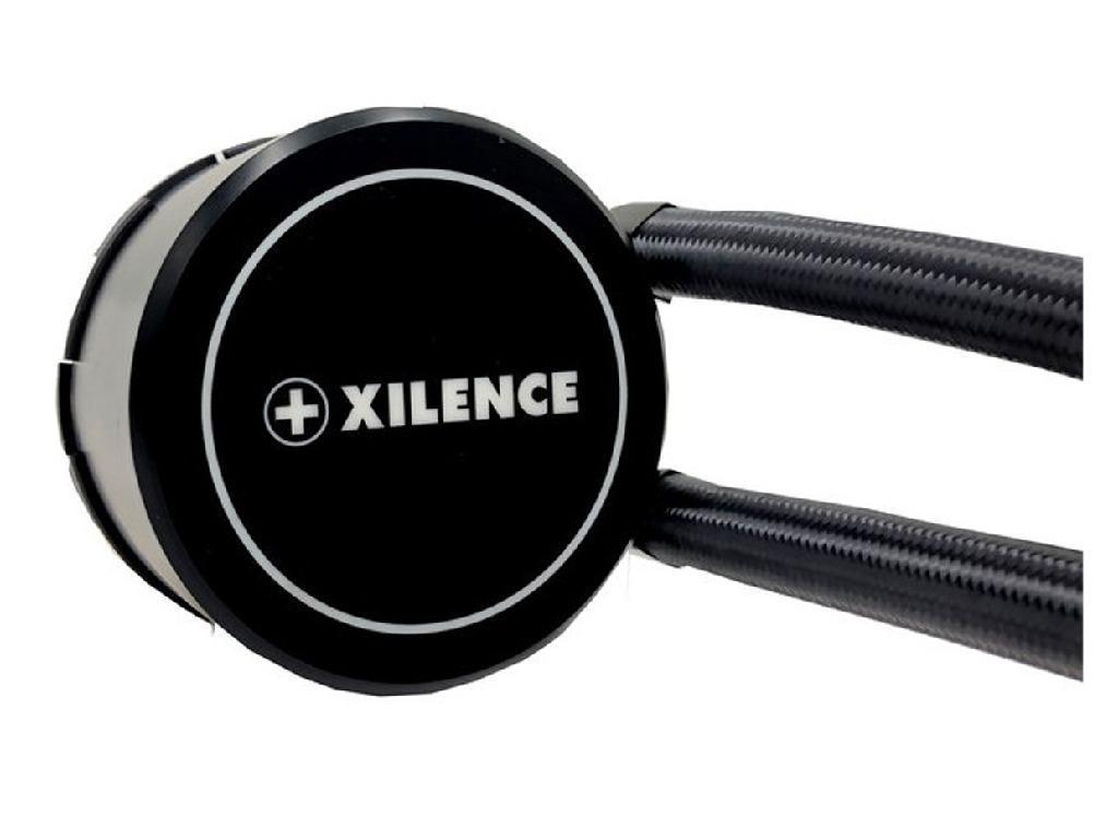 XILENCE Liquid Cooler (XC978) "LiQuRizer 360" Performance A+ Socket LGA 2066/2011/1200/1151/1150/1155/1156/1366 TR4/AM4/FM2+/AM3+/AM3, up to 400W, 3x TF120 Fan 120x120x25mm, PWM fans 700-1600rpm, 18.0-35.2 dBA, 70CFM, pump 2100±10% RPM, 25dBA, 3 pin. Led lit pump head, Black - миниатюра 3