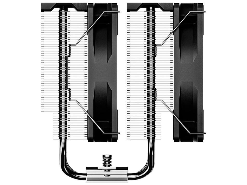 XILENCE Cooler ”CRYON” XC091 ”M806D.B” Gaming Series, S Socket Intel 1851 1200 115X 1700 AM4 AM5 Up To 260W Dualtower 2X 120MM Fdb Pwm Fans 2X 120H120H25MM Black Pwm Hydraulic Bearing Fans - миниатюра 4
