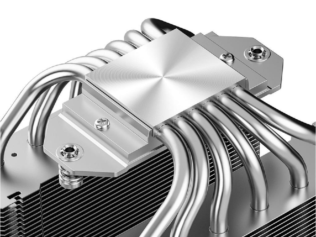 XILENCE Cooler ”CRYON” XC091 ”M806D.B” Gaming Series, S Socket Intel 1851 1200 115X 1700 AM4 AM5 Up To 260W Dualtower 2X 120MM Fdb Pwm Fans 2X 120H120H25MM Black Pwm Hydraulic Bearing Fans - миниатюра 3