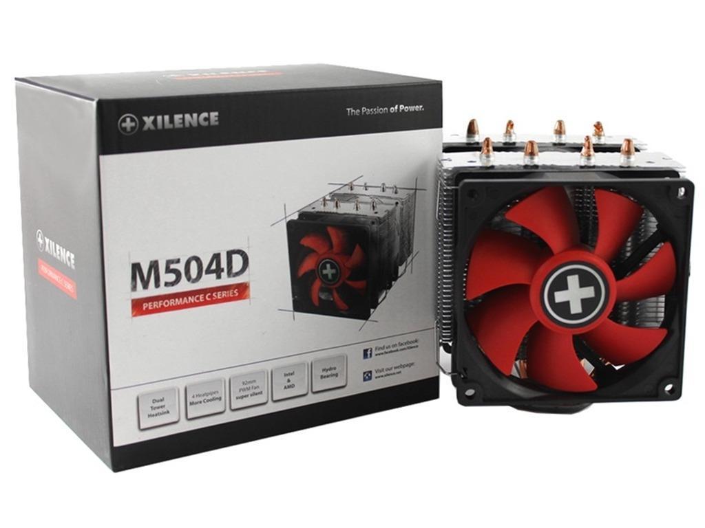 XILENCE Cooler XC044 ”M504D” Performance C Series, Inte Socket 20111150115111551156136620661200 AM4FM2AM3 Up To 180W 2 Fans 92 X 92 X 25MM Hydrobering Fan 6002200 Rpm 180218DBA 4 - миниатюра 2