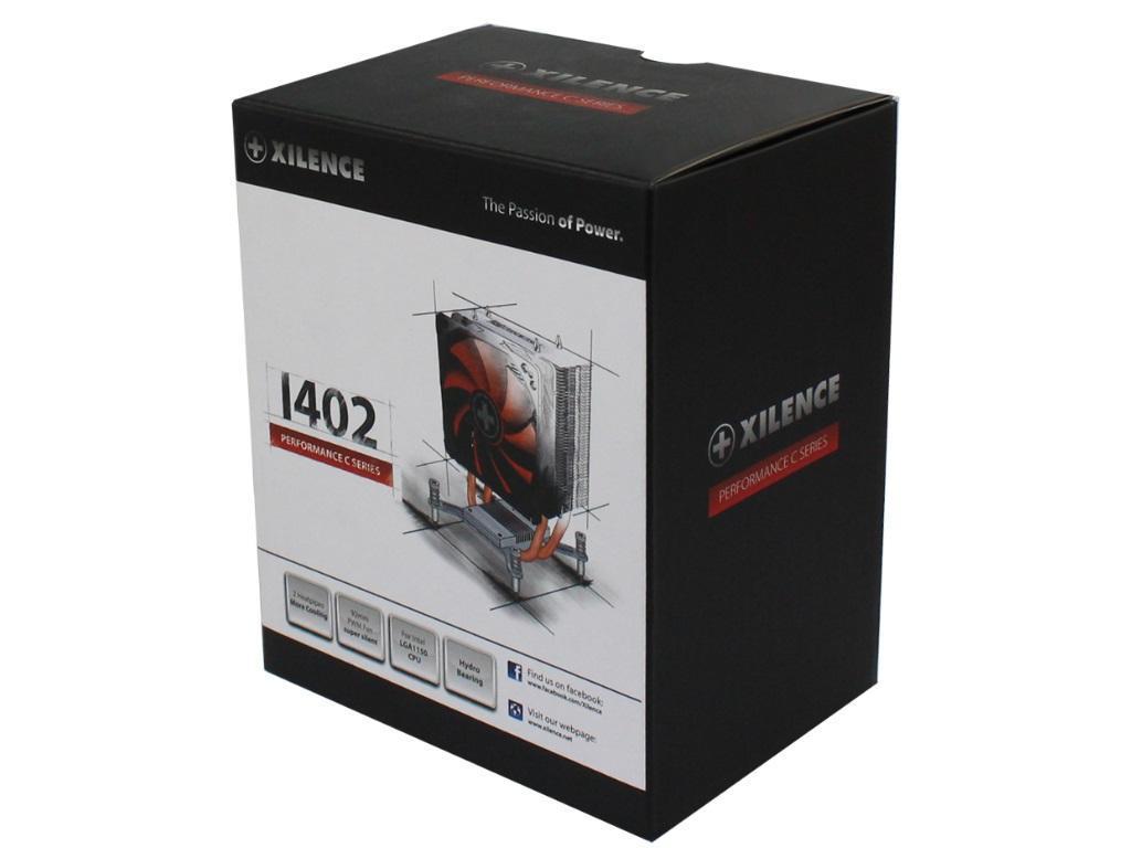 XILENCE Cooler XPCPU.I402 Performance C Series "I I402 Socket 115011511155 Up To 130W 92H92H25MM Hydrobering Fan 6002200RPM 140238DBA 654CFM 4PIN Pwm 2 Heatpipes - миниатюра 3